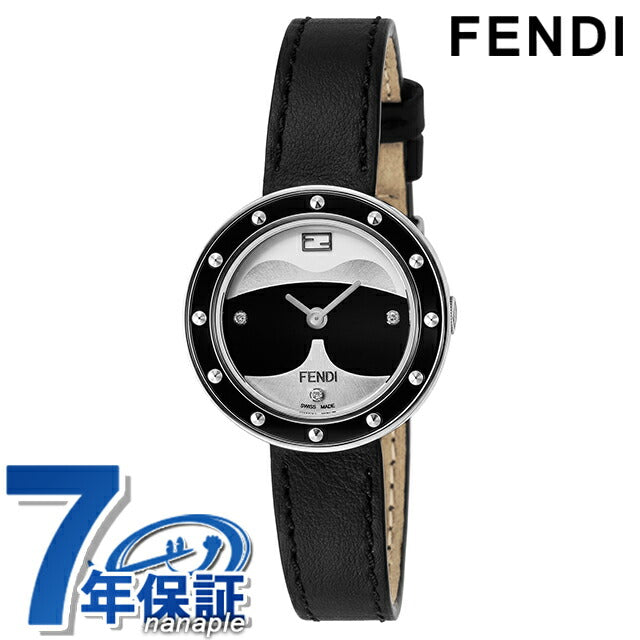 フェンディ マイウェイ クオーツ 腕時計 ブランド レディース FENDI F363021611D1 アナログ ブラック 黒 スイス製