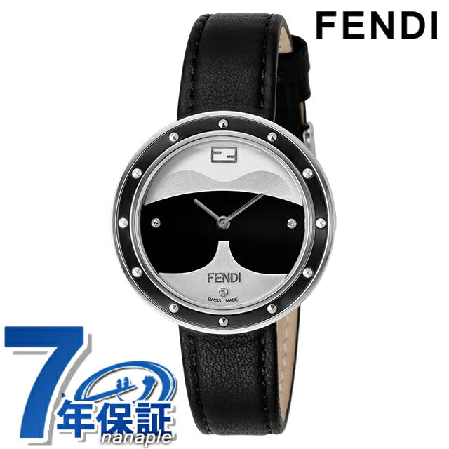 フェンディ マイウェイ クオーツ 腕時計 ブランド レディース FENDI F363031611D1 アナログ ブラック 黒 スイス製