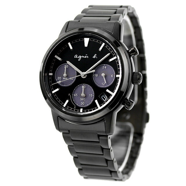 Anesbee SAM Solar Watch Brand Men FCRD995 Analog Black Black