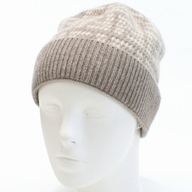 Fendi Knit Cap Ladies Brand FENDI Italy FXQ913 Gray Hat Selectable Model Fenfxq913A