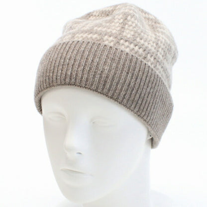 Fendi Knit Cap Ladies Brand FENDI Italy FXQ913 Gray Hat Selectable Model Fenfxq913A