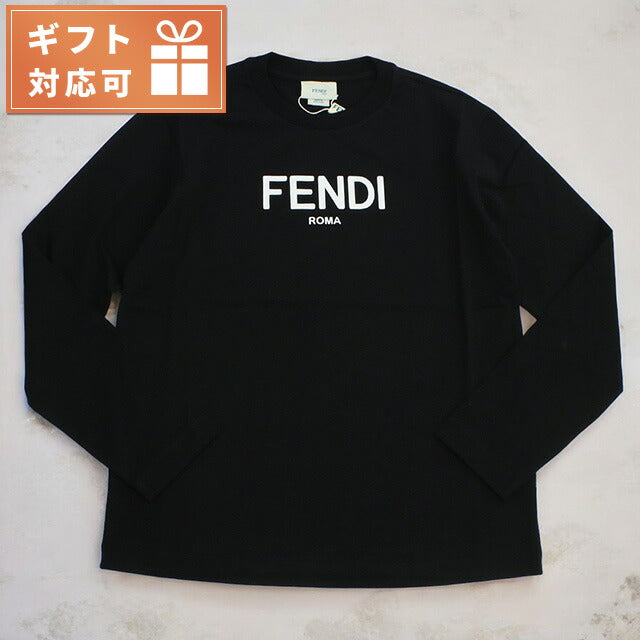 フェンディ 長袖Ｔシャツ キッズ ブランド FENDI ポルトガル JUI154 ブラック ウェア 選べるモデル FENJUI154A