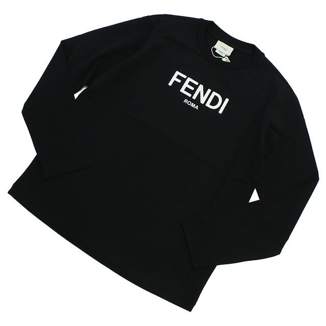 フェンディ 長袖Ｔシャツ キッズ ブランド FENDI ポルトガル JUI154 ブラック ウェア 選べるモデル FENJUI154A
