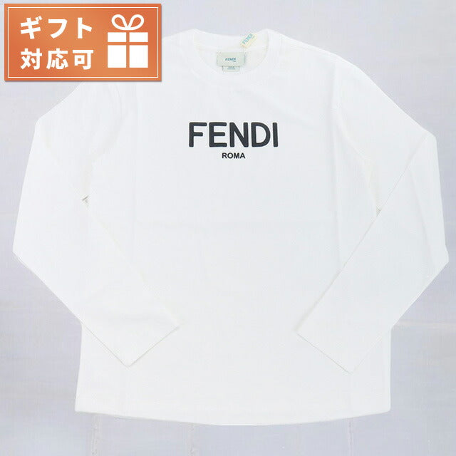 フェンディ 長袖Ｔシャツ キッズ ブランド FENDI ポルトガル JUI154 ホワイト系 ウェア 選べるモデル FENJUI154B