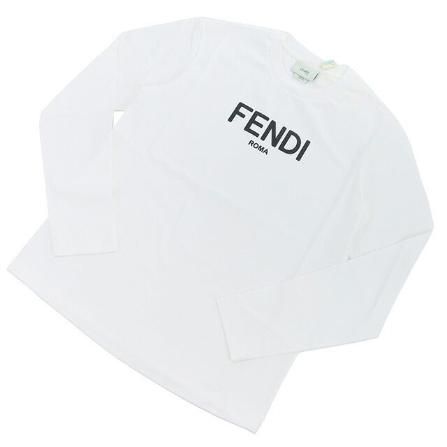 フェンディ 長袖Ｔシャツ キッズ ブランド FENDI ポルトガル JUI154 ホワイト系 ウェア 選べるモデル FENJUI154B