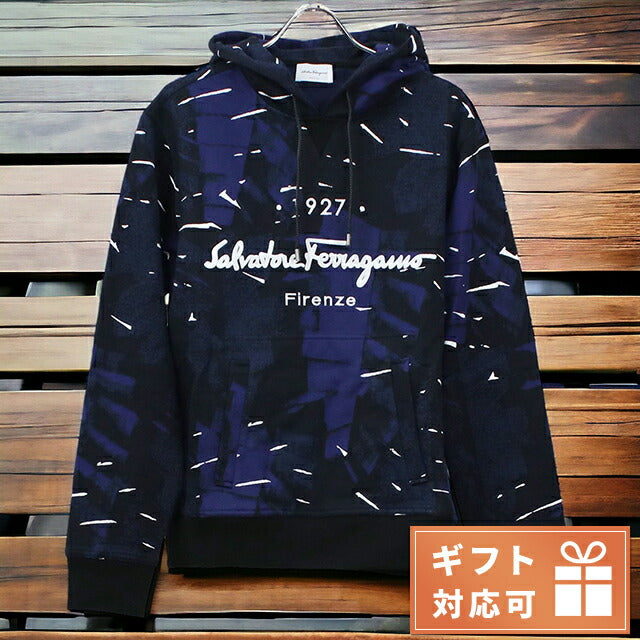 フェラガモ パーカー メンズ ブランド FERRAGAMO イタリア 12-1351 ブルー系 ウェア 選べるモデル FER12-1351A