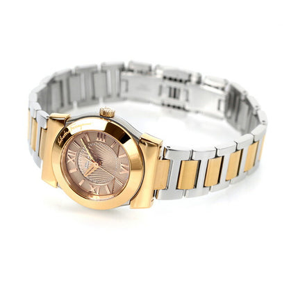 サルヴァトーレフェラガモ ヴェガ 27mm クオーツ レディース 腕時計 FI5040015 Salvatore Ferragamo ブラウン ピンクゴールド 成人祝い プレゼント ギフト FI5040015