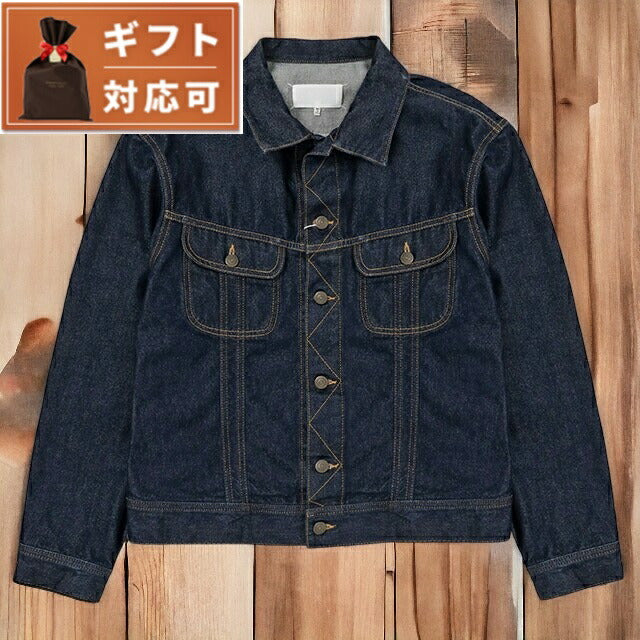 Maison Margiela品牌G Jandenim夹克男士S67AM0062 S30854 470 50 G JEAN 4针迹尺寸50 Indigo时尚礼物FJMG00018M