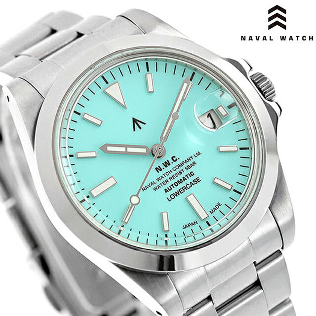 ナバルウォッチ Naval Watch Produced By LOWERCASE 自動巻き 腕時計 ブランド メンズ NAVAL WATCH FRXA010 アナログ ブルー 日本製 FRXA010