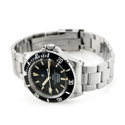 ナバルウォッチ Naval Watch Produced By LOWERCASE Sweep Second クォーツ 電池式 腕時計 ブランド メンズ NAVAL WATCH FRXE001 アナログ ブラック 黒 日本製 FRXE001