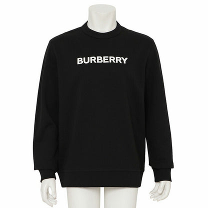 Burberry BURBERRY 8055312 A1189 M Logo Print Cotton Sweat Shirt Crew Neck Trainer Long Sleeve M size FTBU00002m