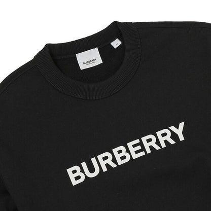 Burberry BURBERRY 8055312 A1189 L Logo Print Cotton Sweat Shirt Crew Neck Trainer Long Sleeve Pullover L size FTBU00003M