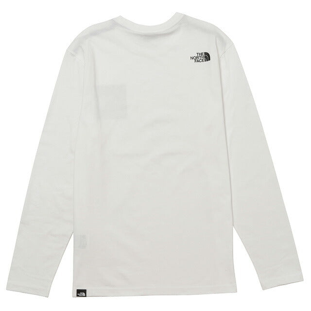 The North Face Brand Short Sleeve T -shirt Cut Saw Men NF0A37FT FN4 L Long Sleeve Fine T -shirt Box Logo L Size White Fashionable Gift FTNF00048M