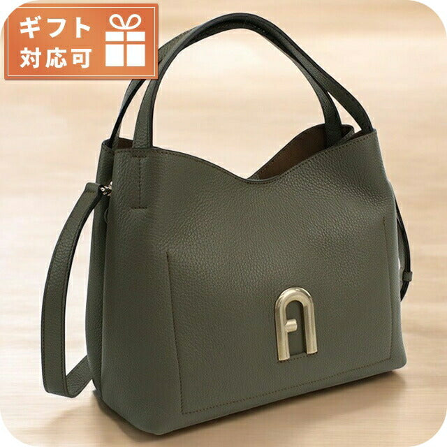 フルラ ハンドバッグ レディース ブランド FURLA FURLA PRIMULA レザー イタリア WB00507 SAGE カーキ バッグ FURWB00507031