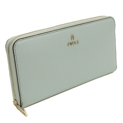 フルラ 長財布ラウンドファスナー レディース ブランド FURLA FURLA CAMELIA レザー WP00322 LAGUNA ブルー系 財布 FURWP00322101
