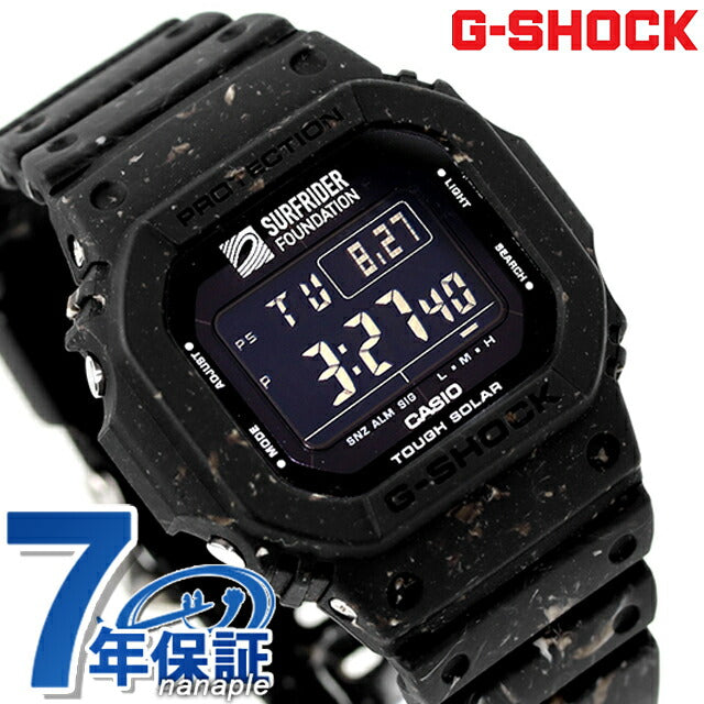 gショック ジーショック G-SHOCK ソーラー G-5600SRF-1 サーフライダー・ファウンデーション コラボ 5600シリーズ メンズ 腕時計 ブランド カシオ G-5600SRF-1DR