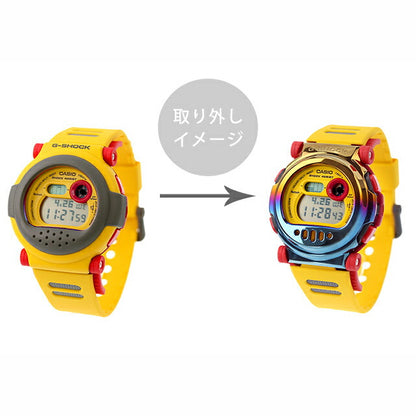 gショック ジーショック G-SHOCK クオーツ G-B001MVE-9 デジタル DW-001 Bluetooth 替えベルト 替えベゼル メンズ 腕時計 ブランド イエロー カシオ G-B001MVE-9DR