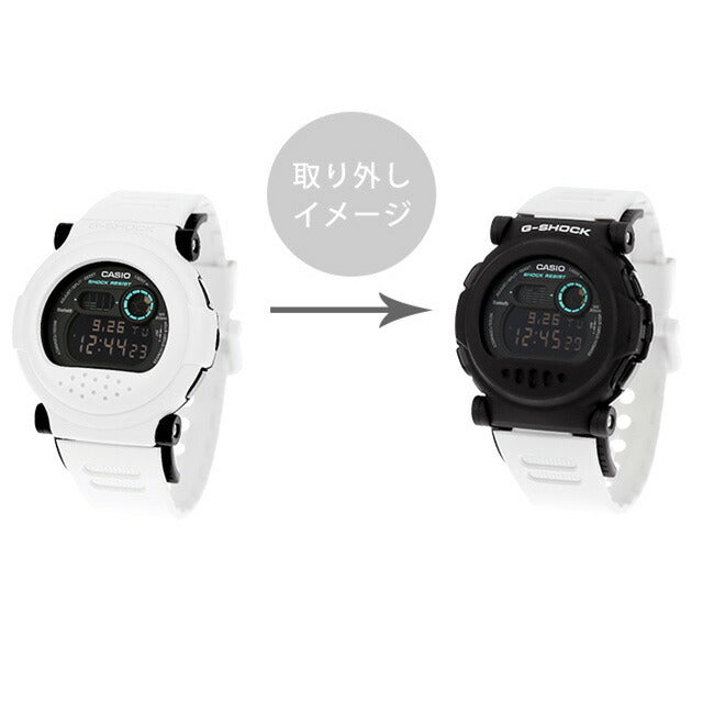 G-Shock Geah Shock G-Shock G-shock G-B001SF-7蓝牙男士手表品牌Casio数字黑色白色黑色白色黑色G-B001SF-7DR