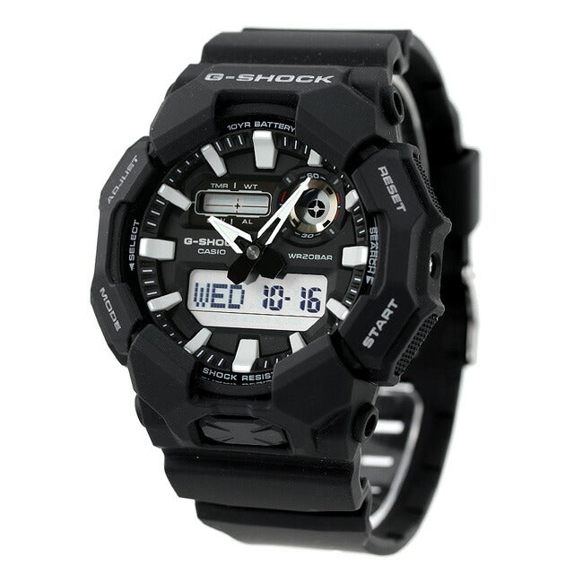 gショック ジーショック G-SHOCK クォーツ 電池式 GA-010-1A アナログデジタル GA-010シリーズ メンズ 腕時計 ブランド カシオ casio アナデジ ブラック 黒 GA-010-1ADR