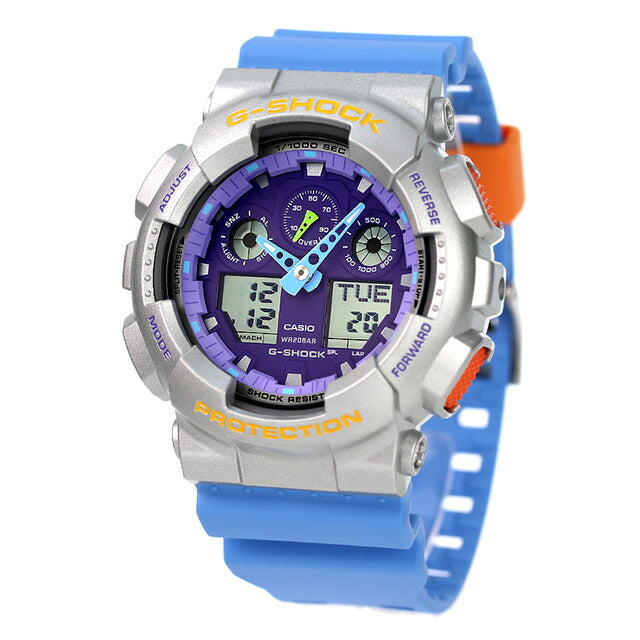 G-shock geashock G-SHOCK GA-100EU-8A2 Analog Digital GA-100 Series Men&