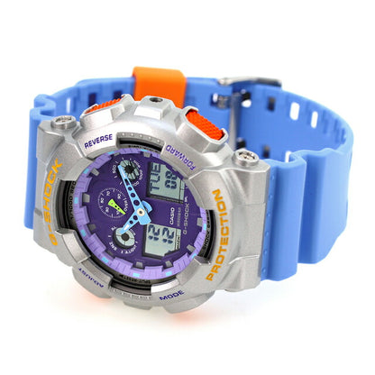 G-shock geashock G-SHOCK GA-100EU-8A2 Analog Digital GA-100 Series Men&