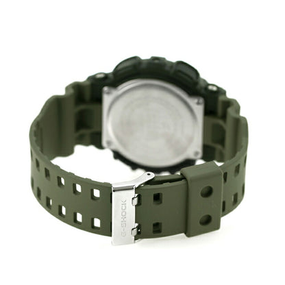 gショック ジーショック G-SHOCK GA-100TU-1A3 アナログデジタル GA-100シリーズ メンズ 腕時計 ブランド カシオ casio アナデジ ブラック カーキ 黒 GA-100TU-1A3DR