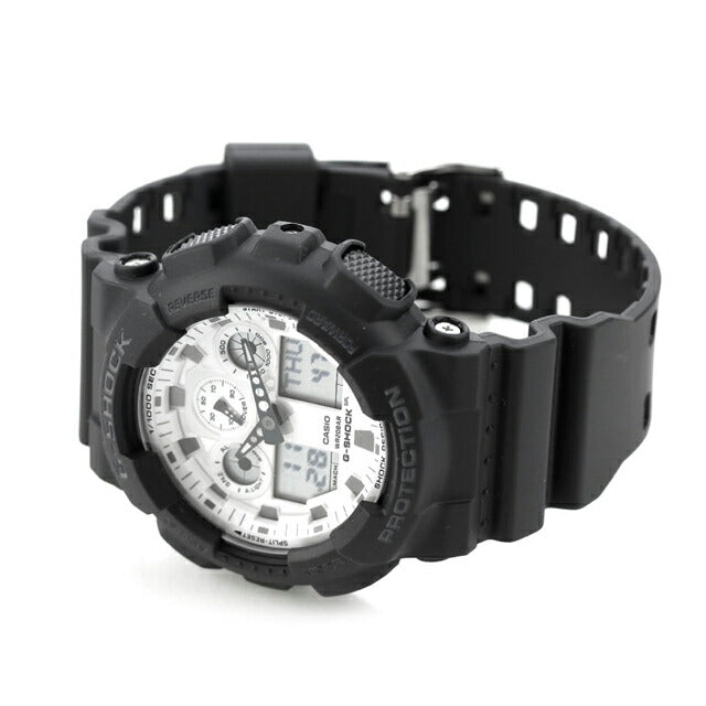 gショック ジーショック G-SHOCK クォーツ 電池式 GA-100WD-1A アナログデジタル GA-100シリーズ メンズ 腕時計 ブランド カシオ casio アナデジ GA-100WD-1ADR