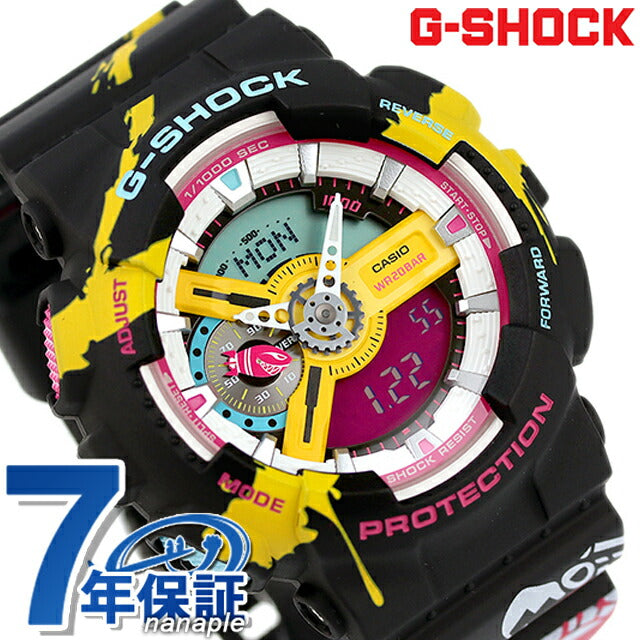 G-shock问候震动G-Shock G-Shock GA-1110LL-1A Regend合作模型模型模型数字110系列男士Watch GA-1110LL-1ADR