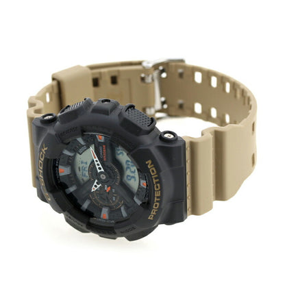 gショック ジーショック G-SHOCK GA-110TU-1A5 アナログデジタル GA-100シリーズ メンズ 腕時計 ブランド カシオ casio アナデジ ブラック ベージュ 黒 GA-110TU-1A5DR