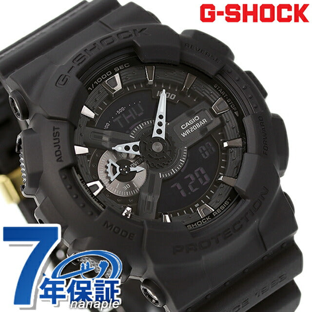 gショック ジーショック G-SHOCK GA-114RE-1A メンズ 腕時計 ブランド カシオ アナデジ オールブラック 黒 GA-114RE-1ADR