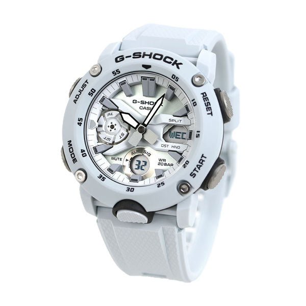 G-Shock Shock G-Shock GA-200000 Anadisy Watch GA-2000S-7ADR银色白色时钟Casio Casio