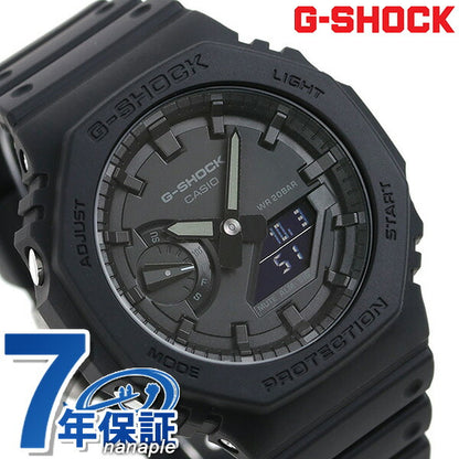 G-shock G-shock GA-2100男士手表品牌GA-2100-1A1DR全黑时钟Casio