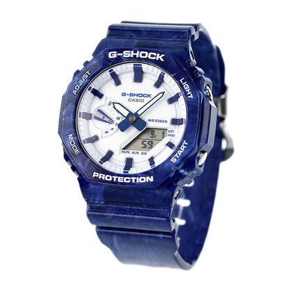 G-Shock Gee Shock G-SHOCK Quartz GA-2100BWP-2A Analog Digital 2100 WEB Limited Men&