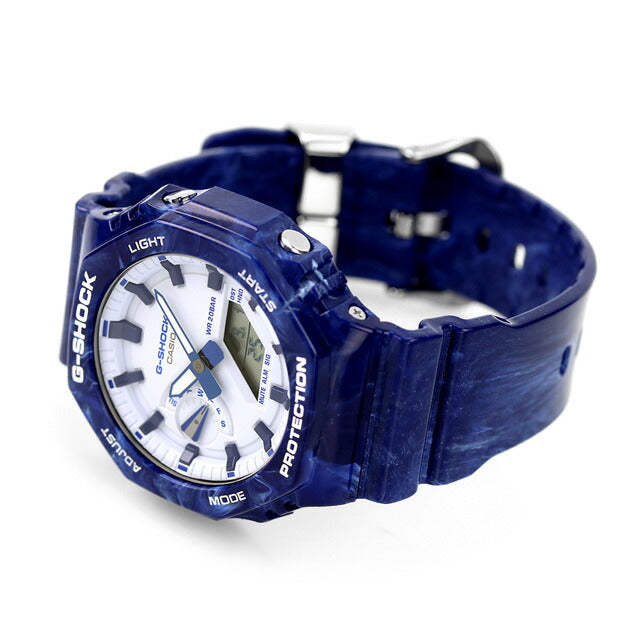 G-Shock Gee Shock G-SHOCK Quartz GA-2100BWP-2A Analog Digital 2100 WEB Limited Men&