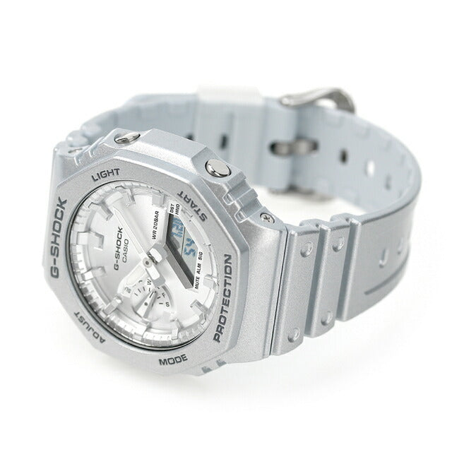 G-Shock GA-2100FF-8A男士手表品牌Casio Anadisy Silver GA-2100FF-8ADR