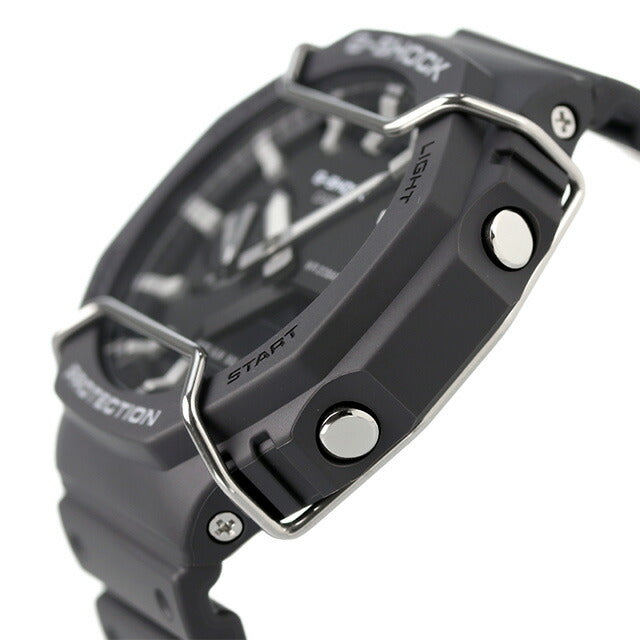 G-Shock Gee Shock G-Shock Quartz GA-2100PTS-8A 2100男士手表品牌Anadige黑色深灰色黑色黑色Casio GA-2100PTS-8ADR