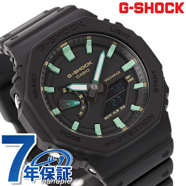 G-Shock GA-2100RC-1A男士手表品牌Casio Anadisy Anadisy黑色黑色GA-2100RC-1ADR