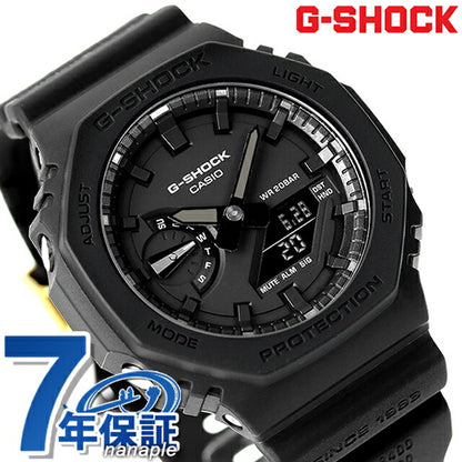 gショック ジーショック G-SHOCK リマスター・ブラック メンズ 腕時計 ブランド カシオ アナデジ オールブラック 黒 GA-2140RE-1ADR