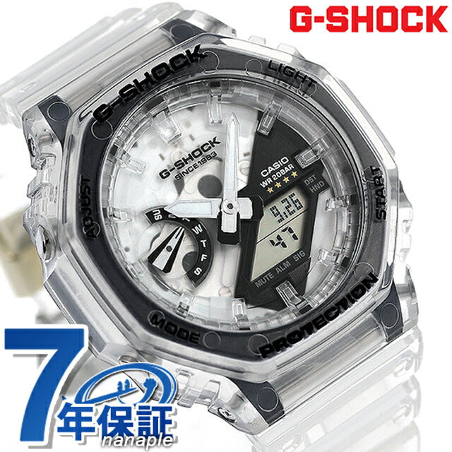 gショック ジーショック G-SHOCK GA-2140RX-7A メンズ 腕時計 ブランド カシオ アナデジ スケルトン GA-2140RX-7ADR