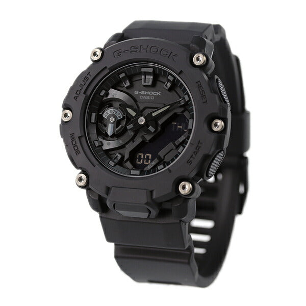 G-Shock Shock Shock G-Shock GA-2200石英男性手表GA-2200BB-1ADR全黑Casio Casio