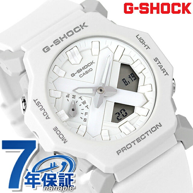 gショック ジーショック G-SHOCK GA-2300-7A アナログデジタル GA-2300シリーズ メンズ 腕時計 ブランド カシオ casio アナデジ ホワイト 白 GA-2300-7ADR