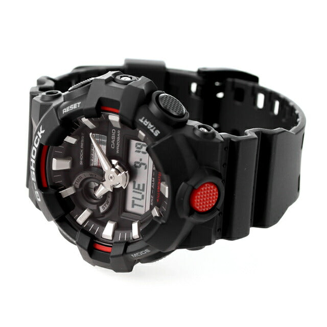 G-Shock G-Shock GA-700-1ADR男士手表品牌组合黑色钟表