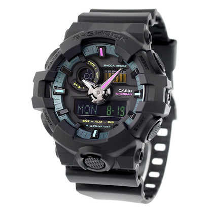 gショック ジーショック G-SHOCK GA-700MF-1A アナログデジタル GA-700シリーズ メンズ 腕時計 ブランド カシオ casio アナデジ ブラック 黒 GA-700MF-1ADR