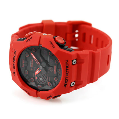 G-Shock Gee Shock G-Shock Quartz GA-B001-4A GA-B001蓝牙男士手表品牌Anadige黑色红色黑色Casio GA-B001-4ADR