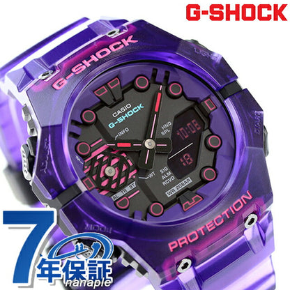 G-Shock G-Shock GA-B001CBRS-6A模拟数字GA-B001系列蓝牙男士手表Casio 卡西欧 GA-B001CBRS-6ADR