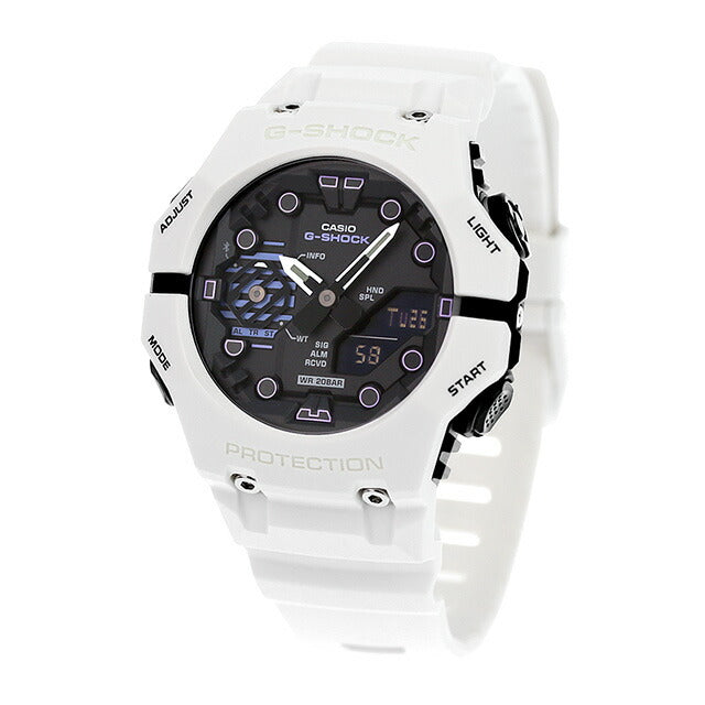 G-shock Geah shock g-shockk ga-b001sf-7a蓝牙男士手表品牌casio anadige黑色白色黑色GA-B001SF-7ADR