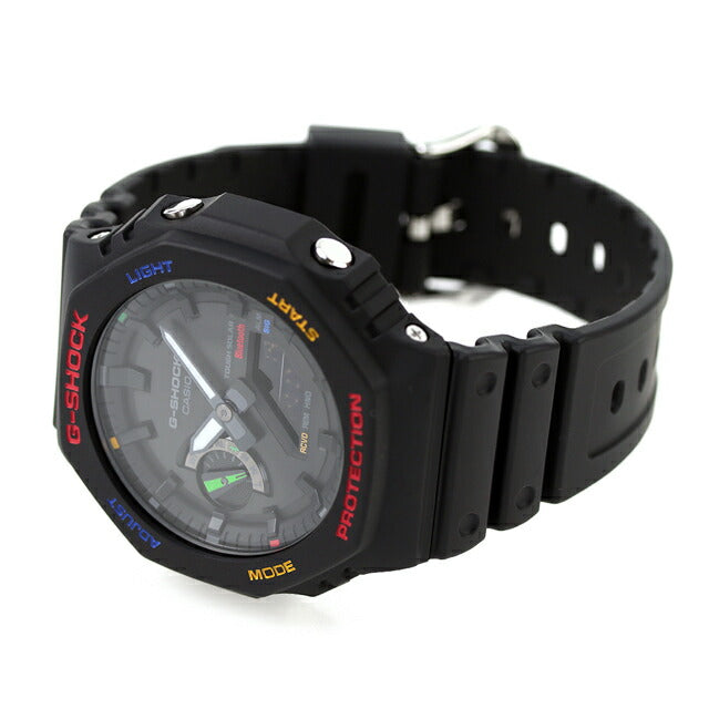 G-Shock Gee Shock G-Shock Solar GA-B2100FC-1A模拟数字2100系列蓝牙男士手表Casio 卡西欧 GA-B2100FC-1ADR