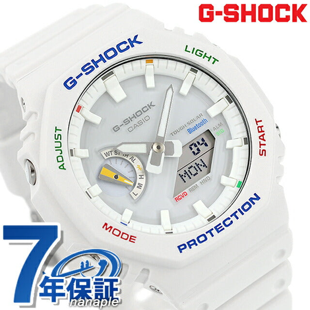 G-Shock Gee Shock G-Shock Solar GA-B2100FC-7A模拟数字2100系列蓝牙男士手表Casio 卡西欧 GA-B2100FC-7ADR