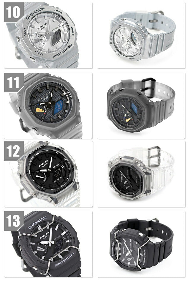 G-Shock Gee Shock G-SHOCK 2100 Series World Time Select 18 Model Casio Watch Brand Men&