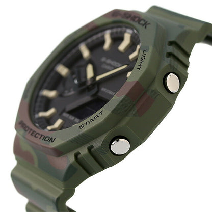 G-Shock Geashock G-Shock Quartz GAE-2100We-3A 2100替换皮带替换贝贝男士观看品牌Anadiscasio GAE-2100We-3Adr